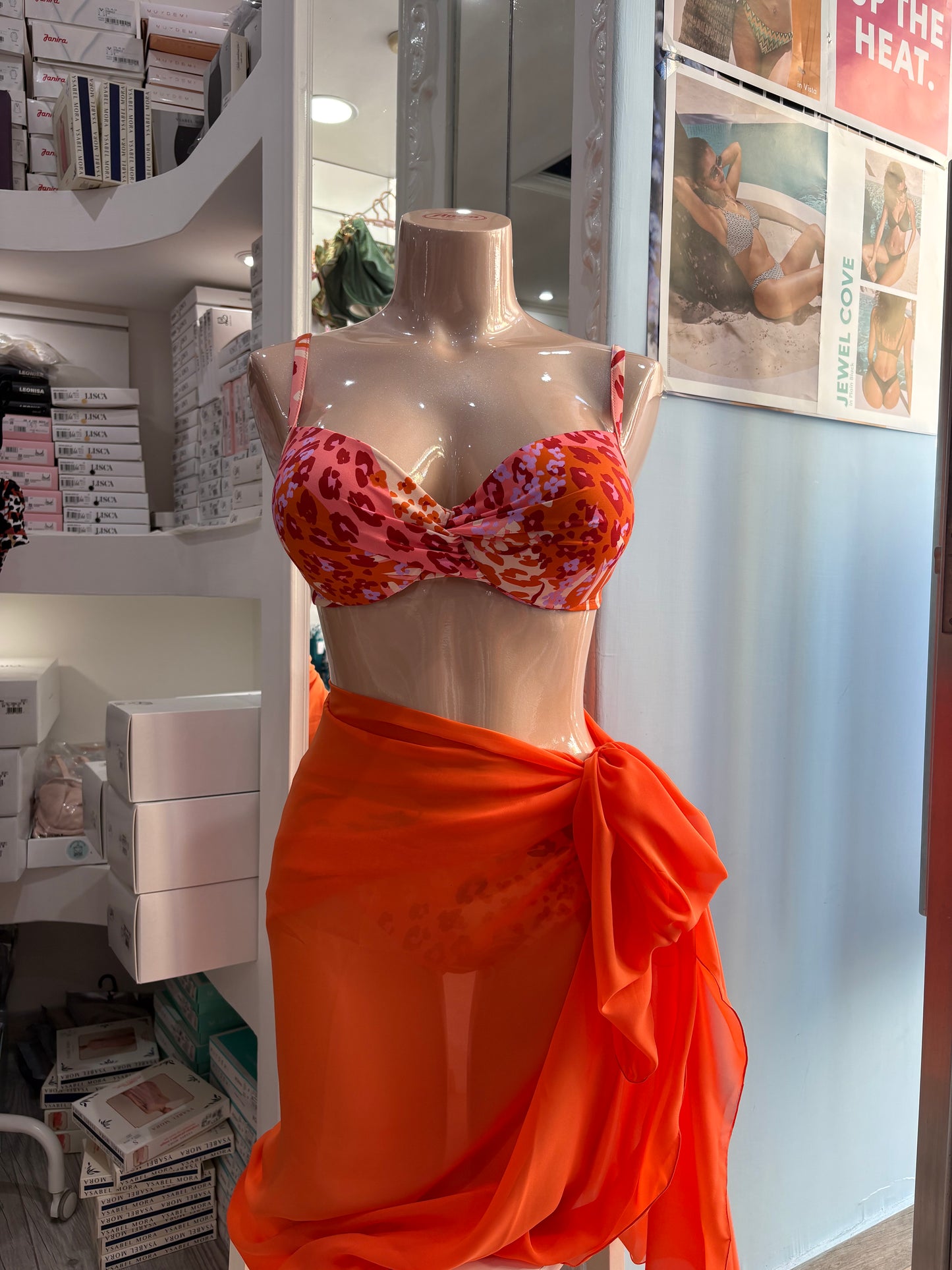 COSTUME LE FOGLIE + PAREO